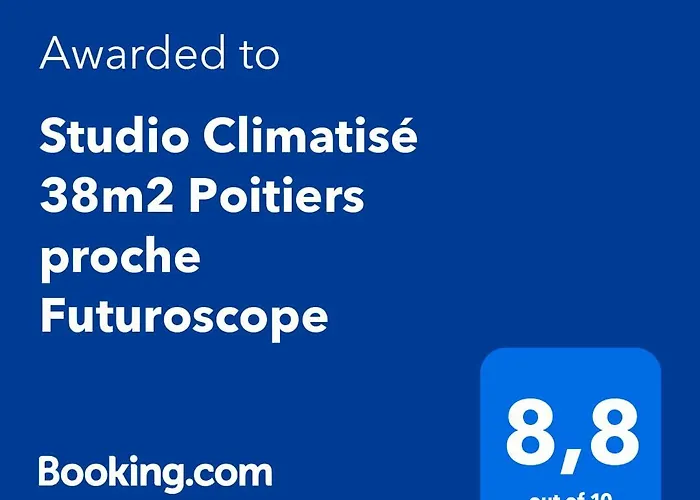 Studio Climatise 38M2 Poitiers Proche Futuroscope